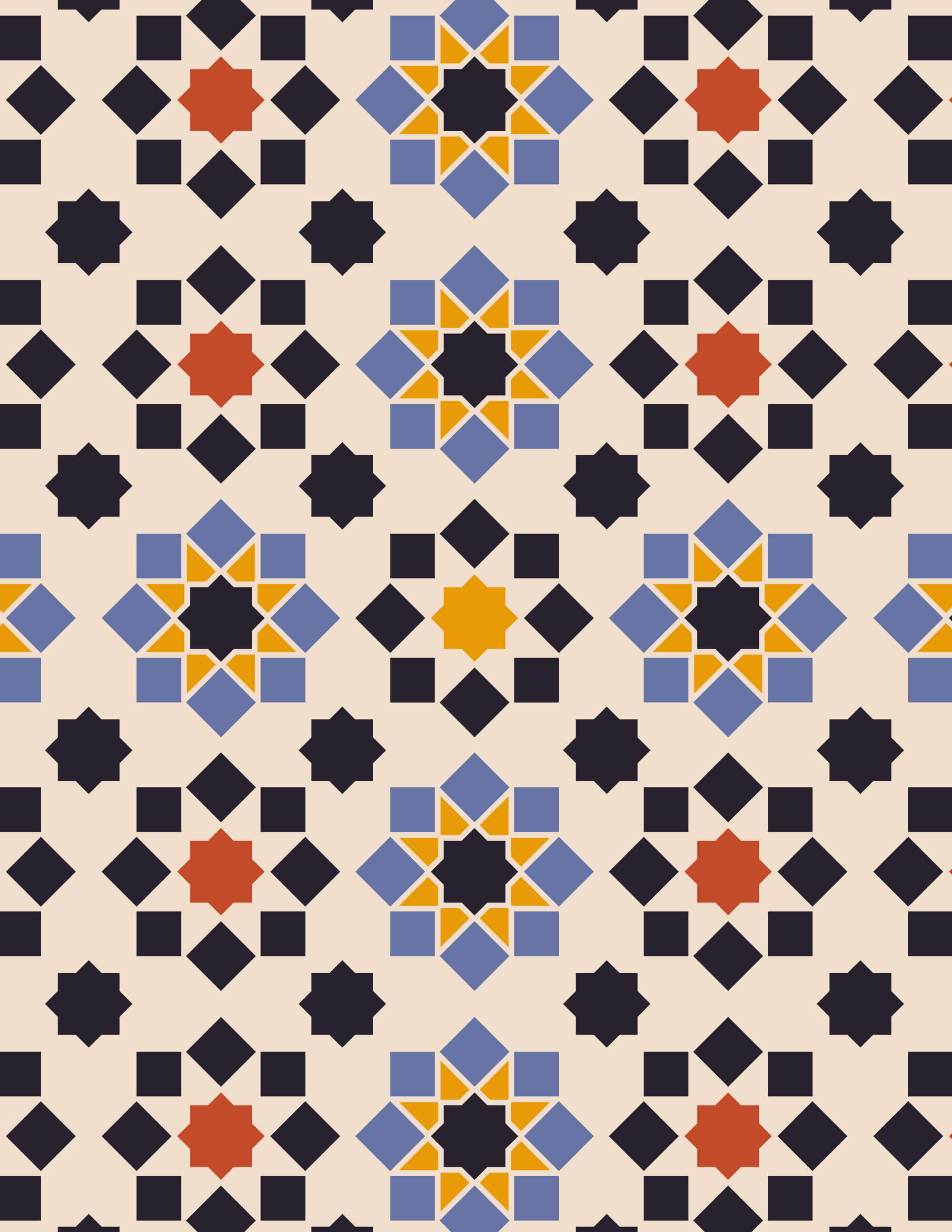 Moroccan zelij